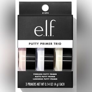 e.l.f. Cosmetics Putty Primer Trio, Includes Poreless, Matte & Luminous Putty